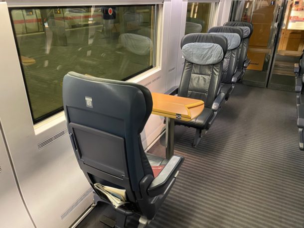 Train Review Deutsche Bahn Intercity Express (ICE) First