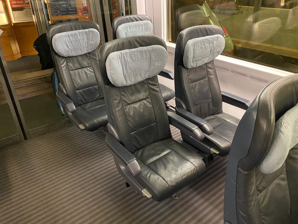 Train Review: Deutsche Bahn Intercity Express (ICE) First Class - Live ...