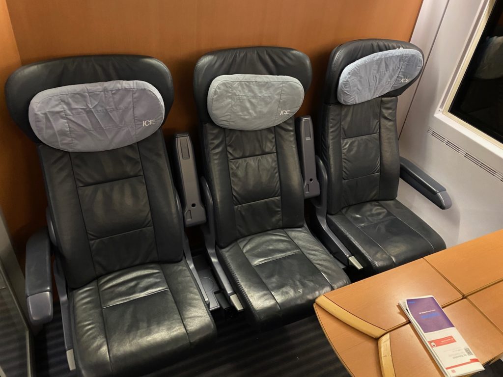 Train Review: Deutsche Bahn Intercity Express (ICE) First Class - Live ...