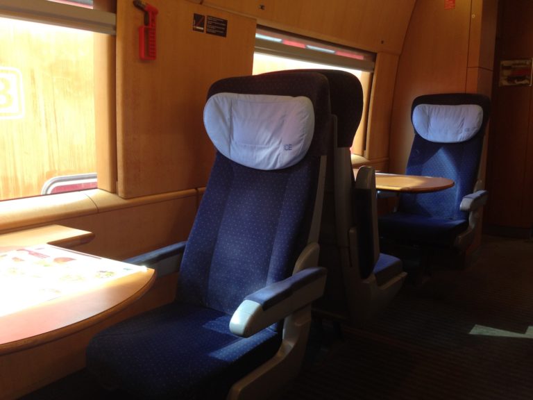 Train Review: Deutsche Bahn Intercity Express (ICE) First Class - Live ...