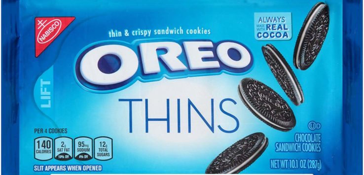 Oreo Thins United Airlines