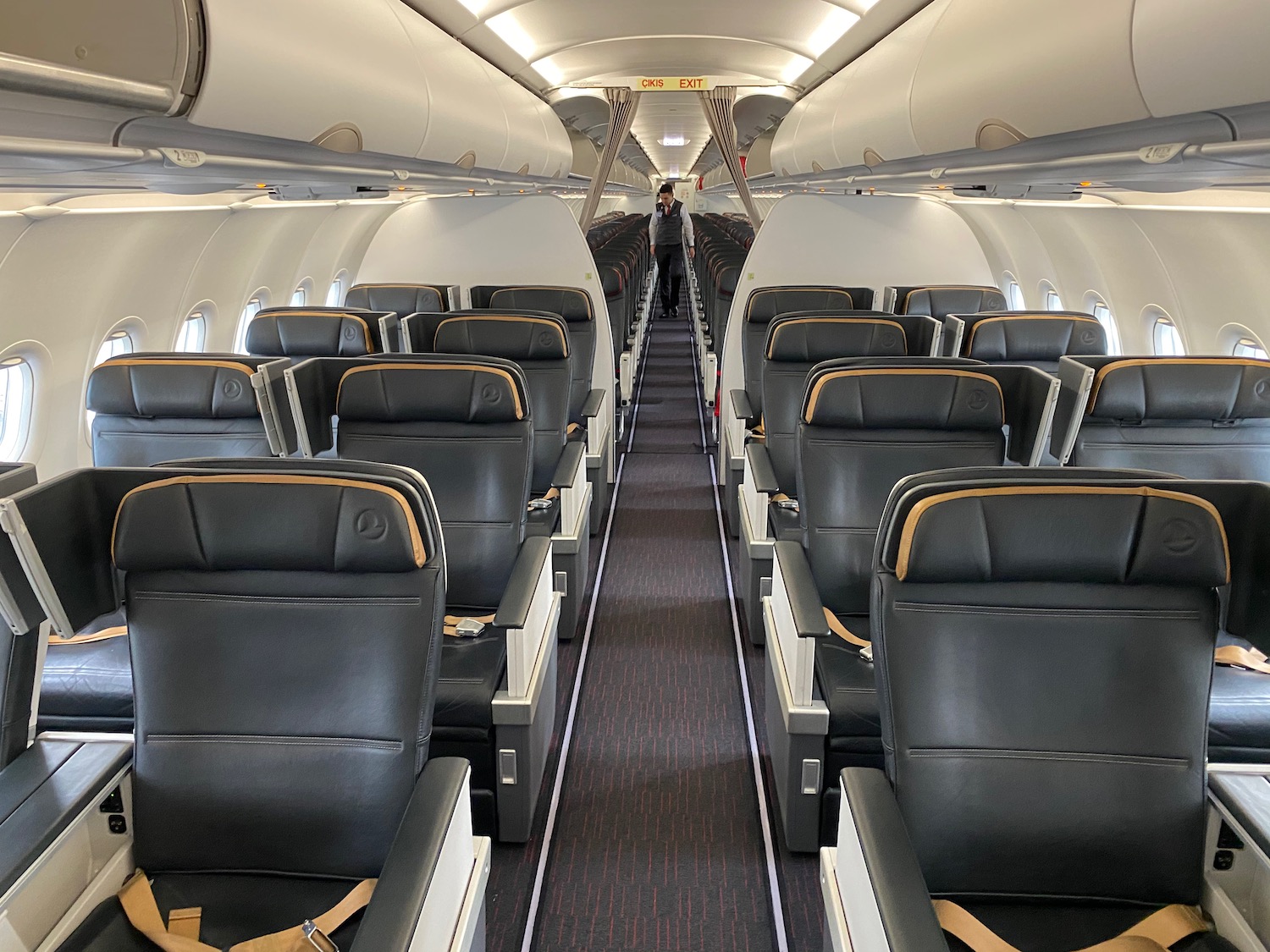 Airbus a321 расстояние между креслами - фото