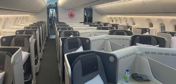 Air Canada 787 Business Class