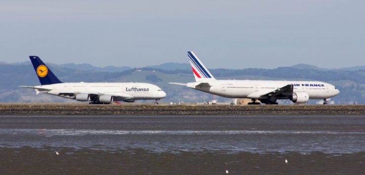 Air France Lufthasna Ground A380