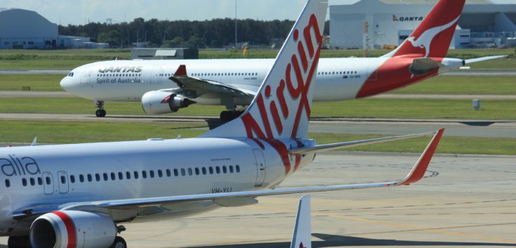 Qantas Battles Virgin Australia