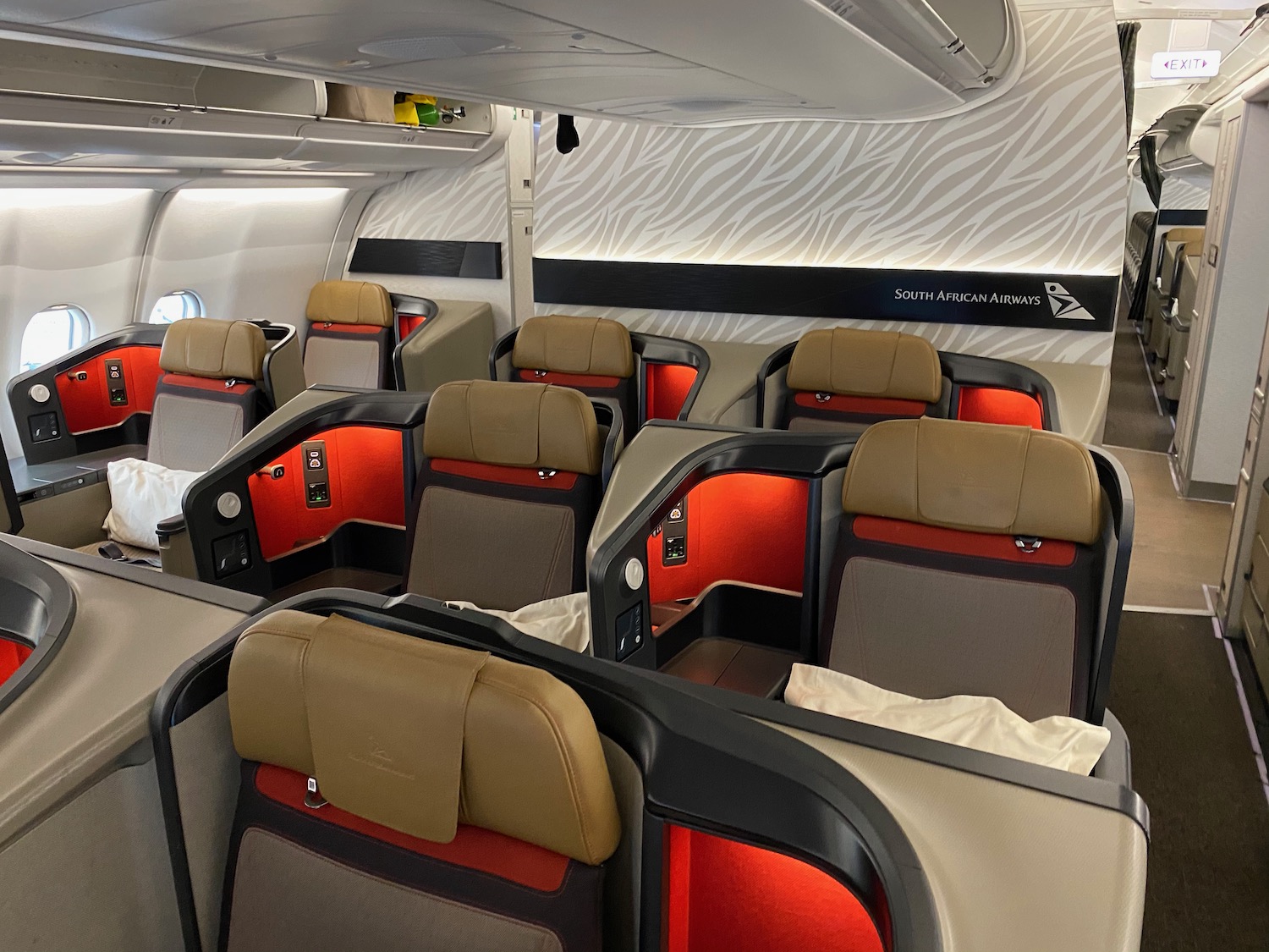 South African Airways Business Class Seats