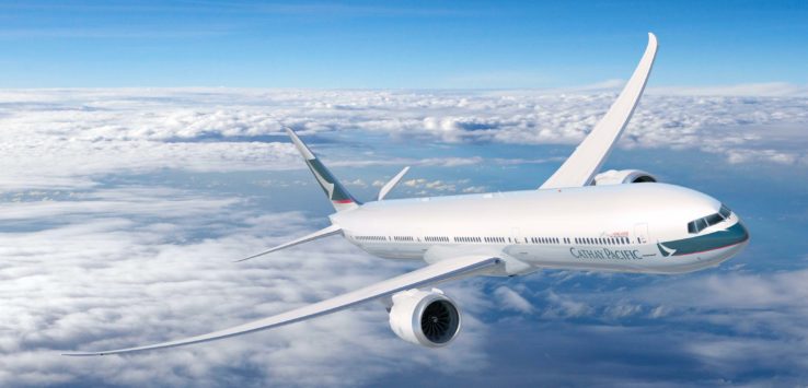 a plane flying above the clouds