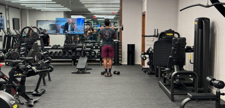 Hotel Gym No Headphones