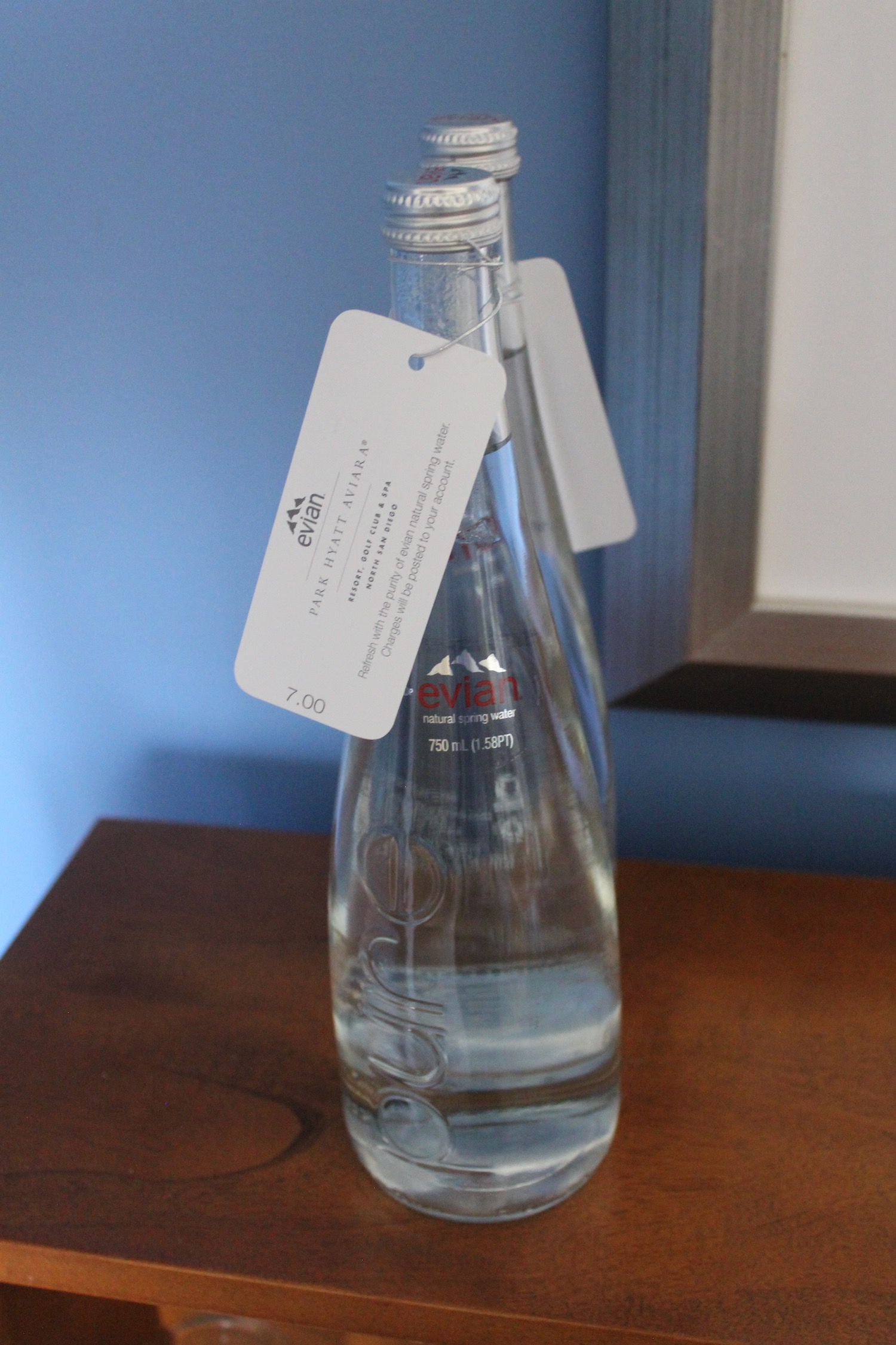 a bottle with a label on it