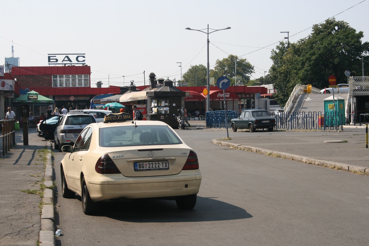 a car on the road