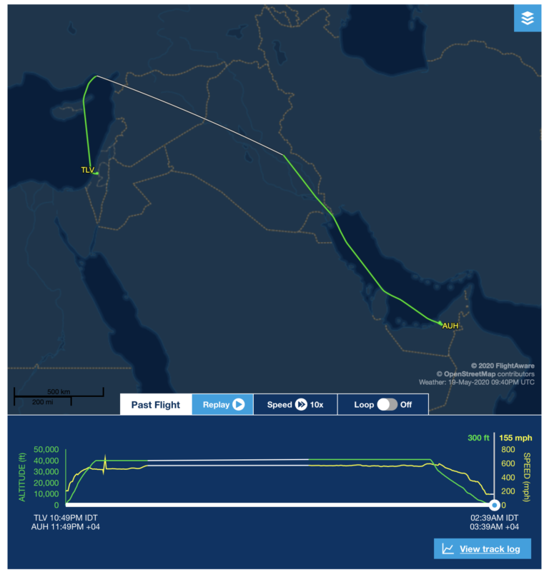 Etihad's Covert Flight To Israel Live and Let's Fly