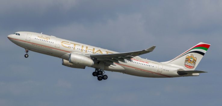 Etihad Covert Israel Flight