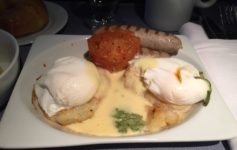 a plate of food on a table