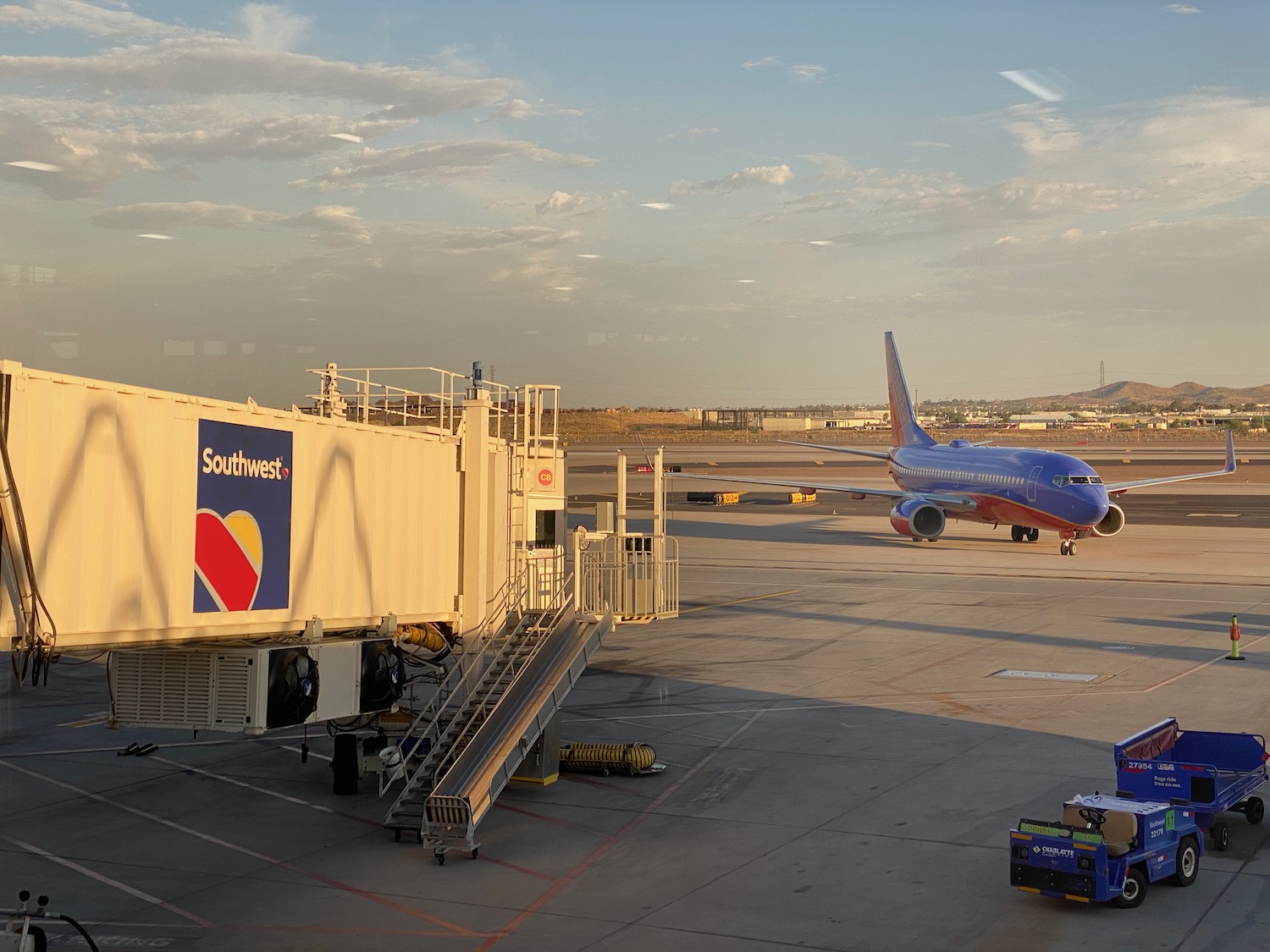 an airplane on the tarmac