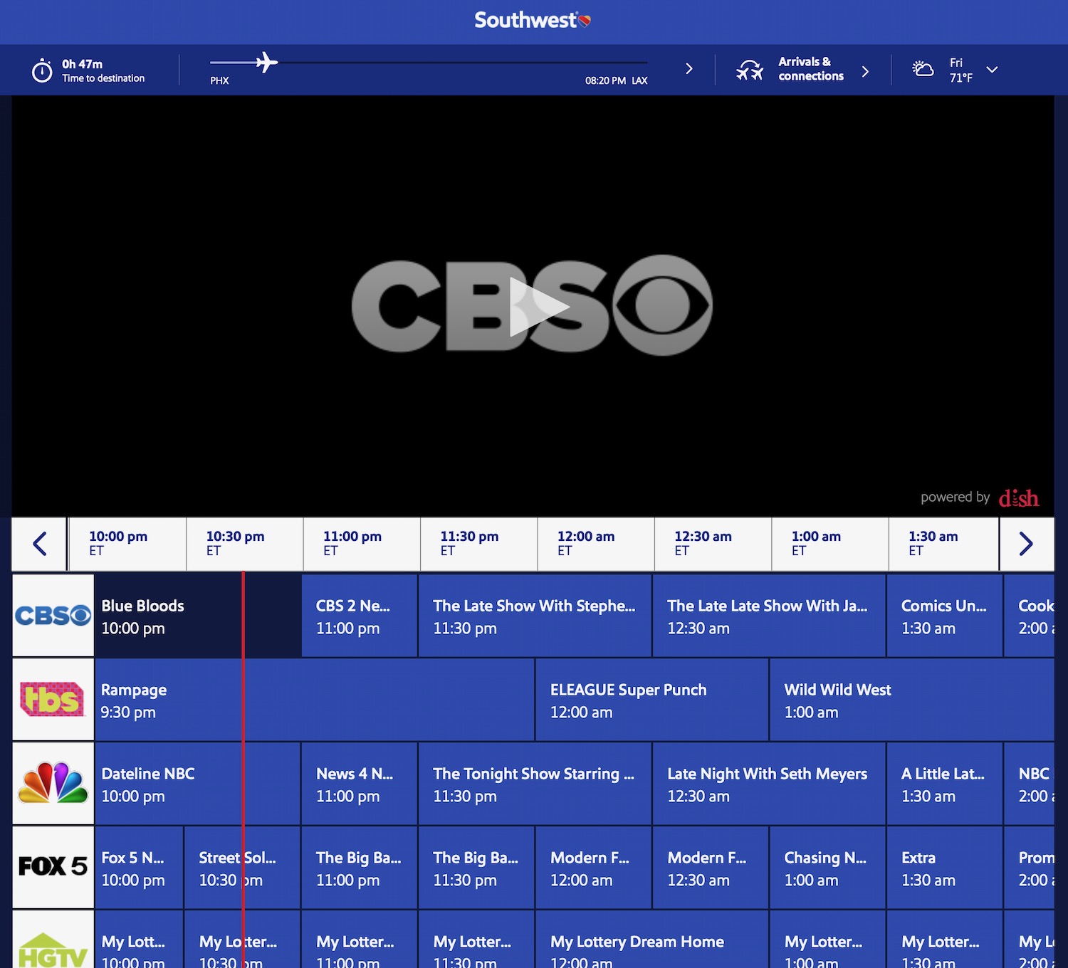 a screenshot of a television broadcast