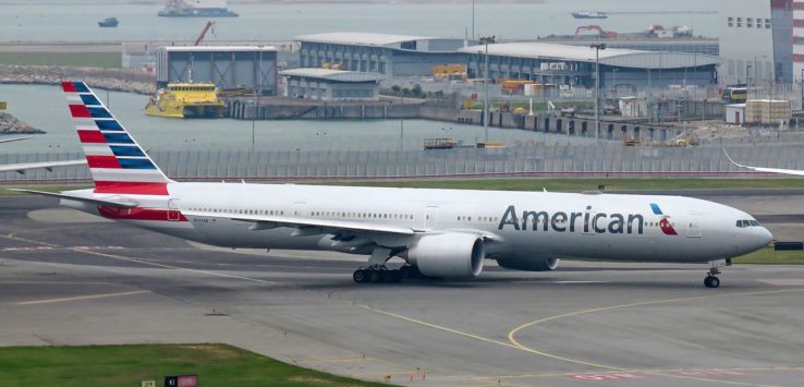 an airplane on a runway