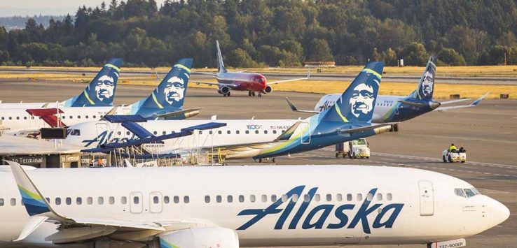 airplanes on a runway