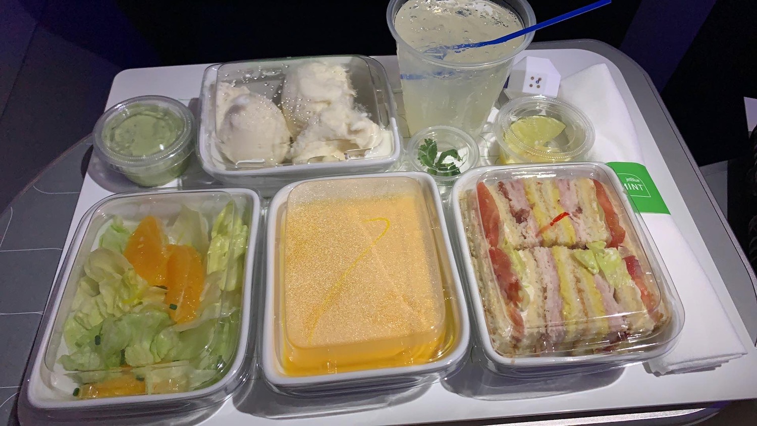 Pictures JetBlue Restores Meal Service To Mint And It Looks Tasty As 