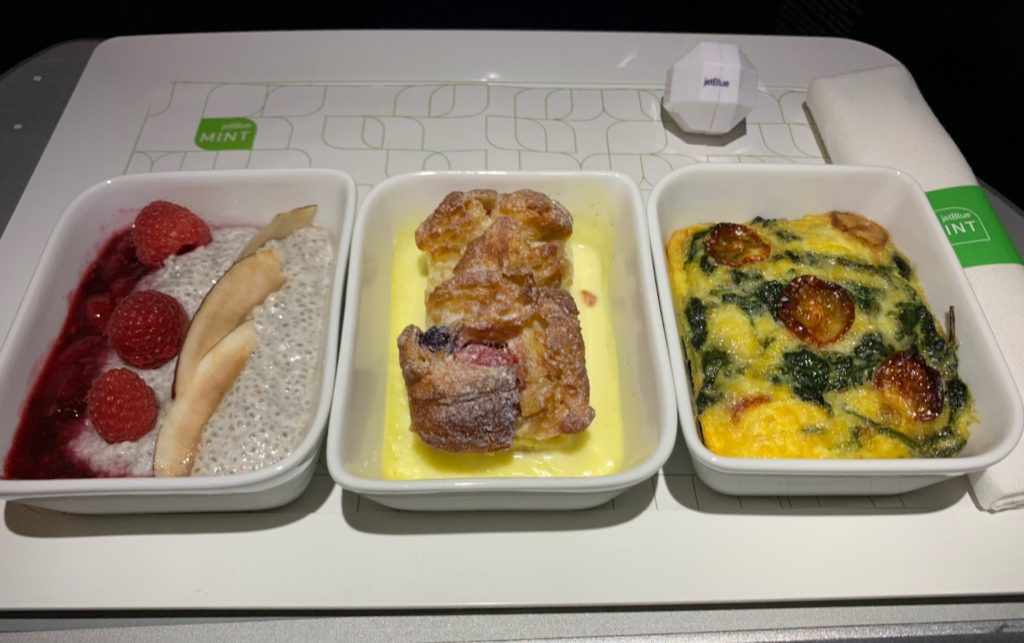 Pictures JetBlue Restores Meal Service To Mint (And It Looks Tasty As