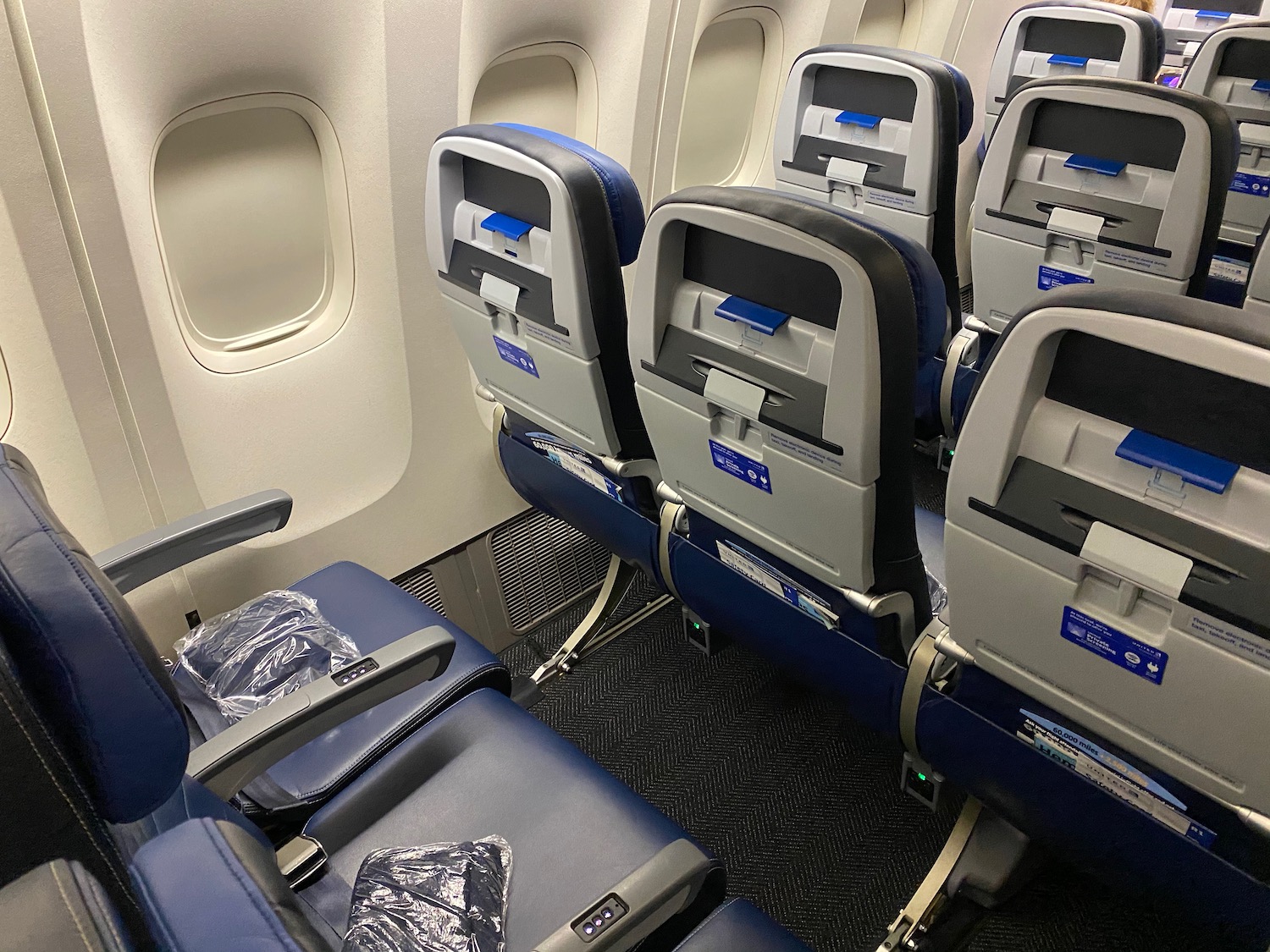 united airlines economy seat assignment