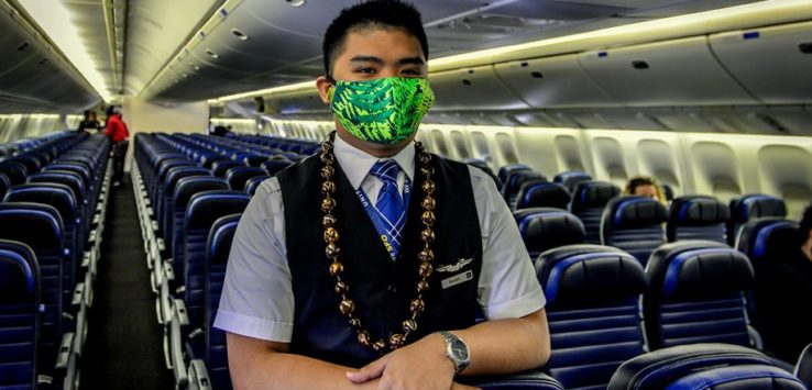 United Airlines Union Mask