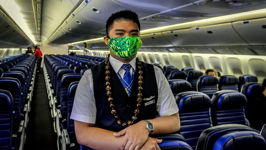 United Airlines Union Mask