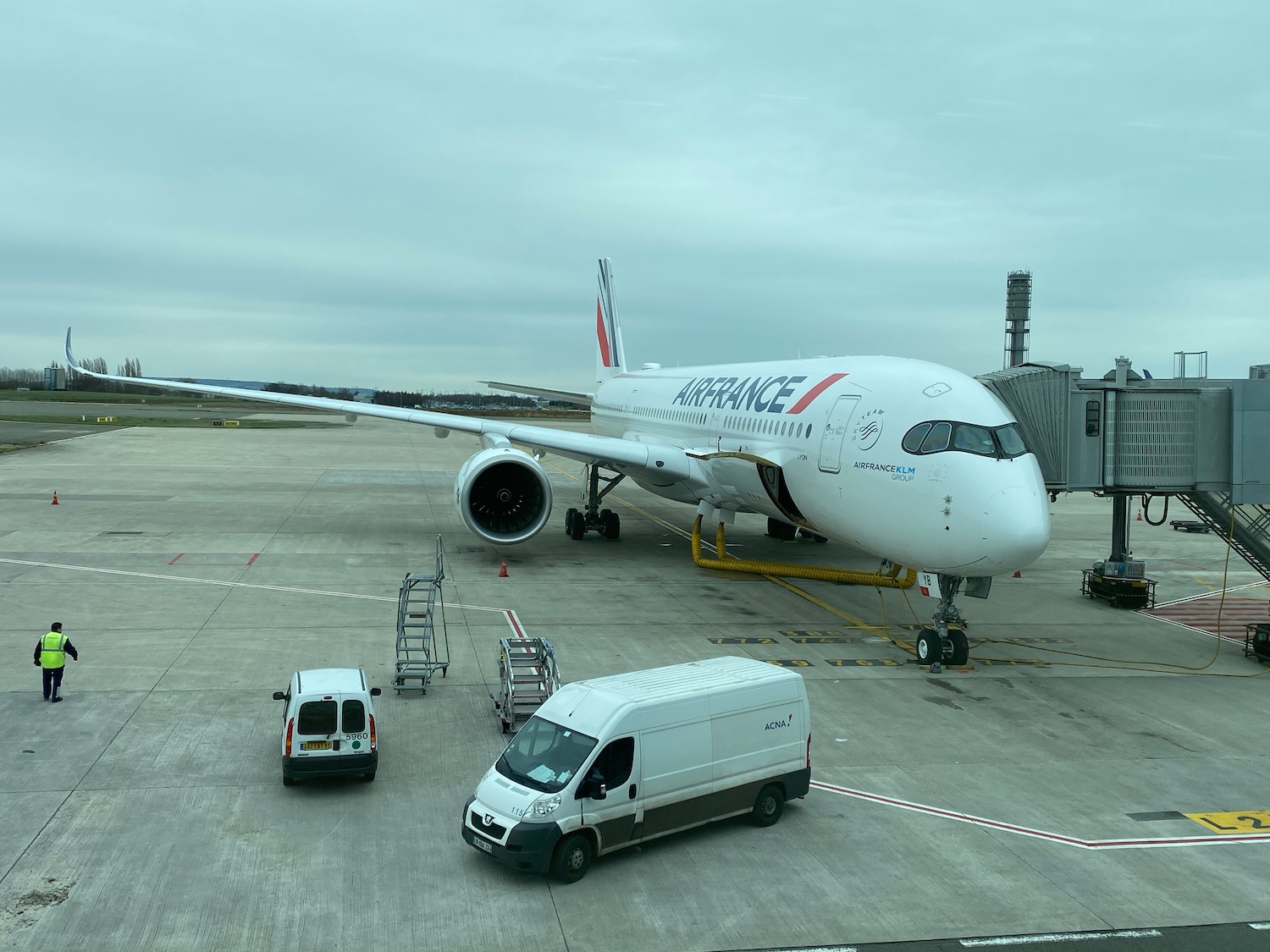 a white airplane on a tarmac