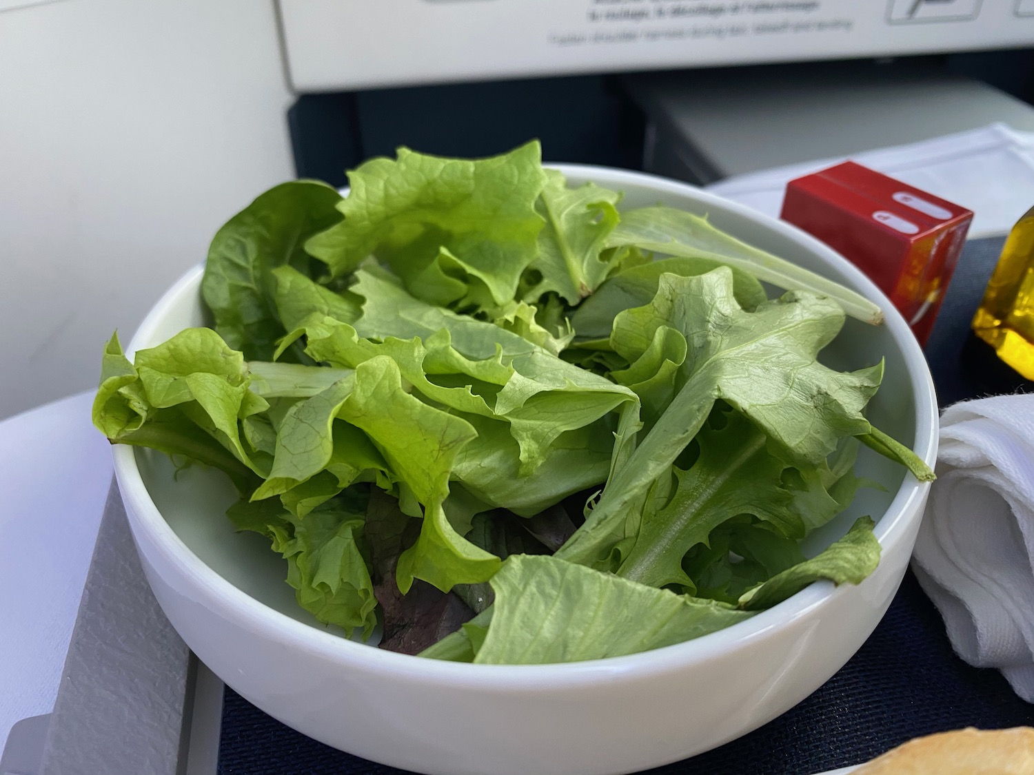 a bowl of lettuce