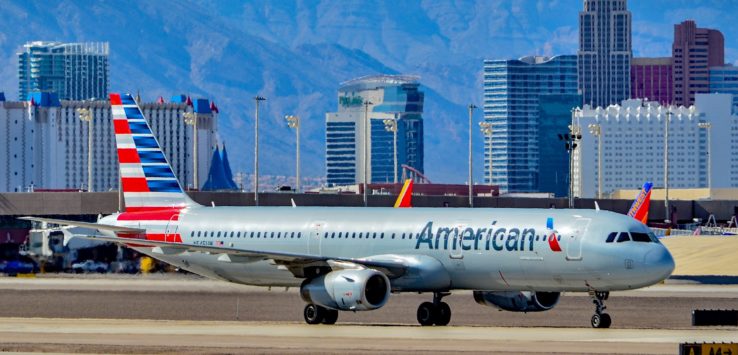 an airplane on the runway