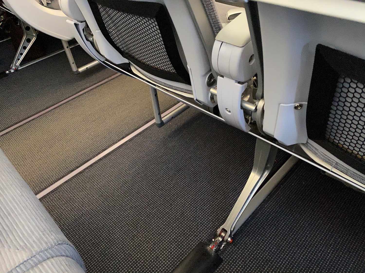 a seat with a foot pedal