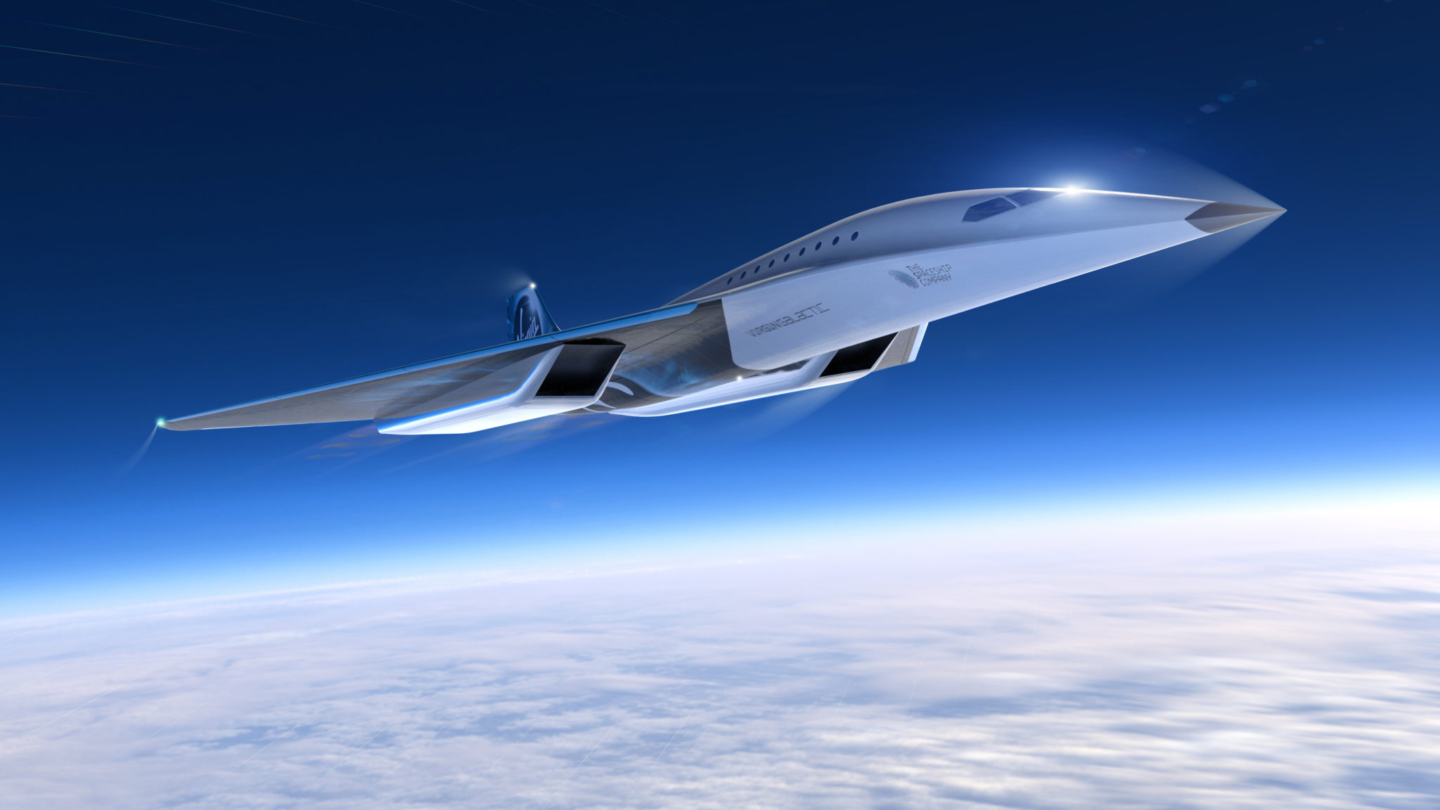 Virgin Galactic Unveils Next Generation Supersonic Jet - Live and Let's Fly