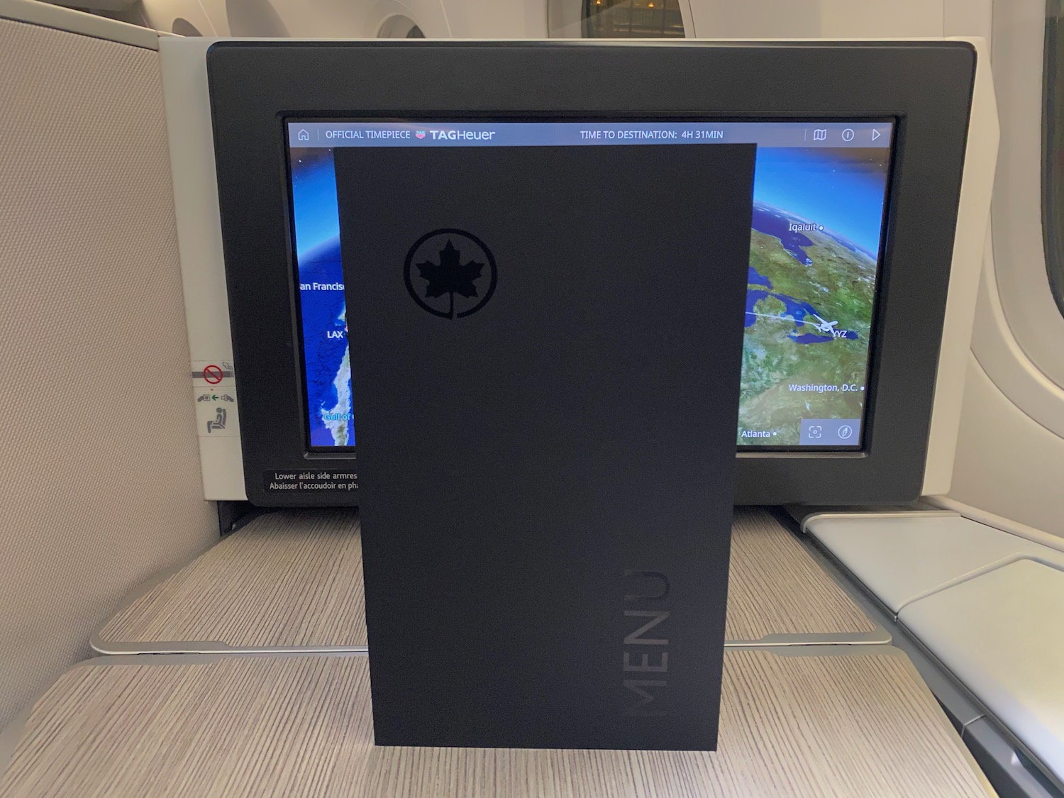 a black rectangular object on a table