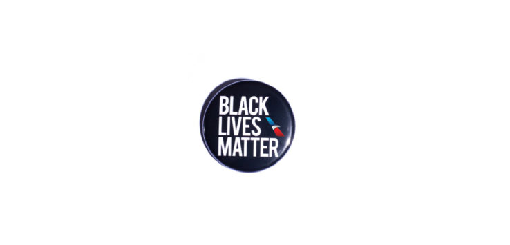 American Airlines BLM Pin