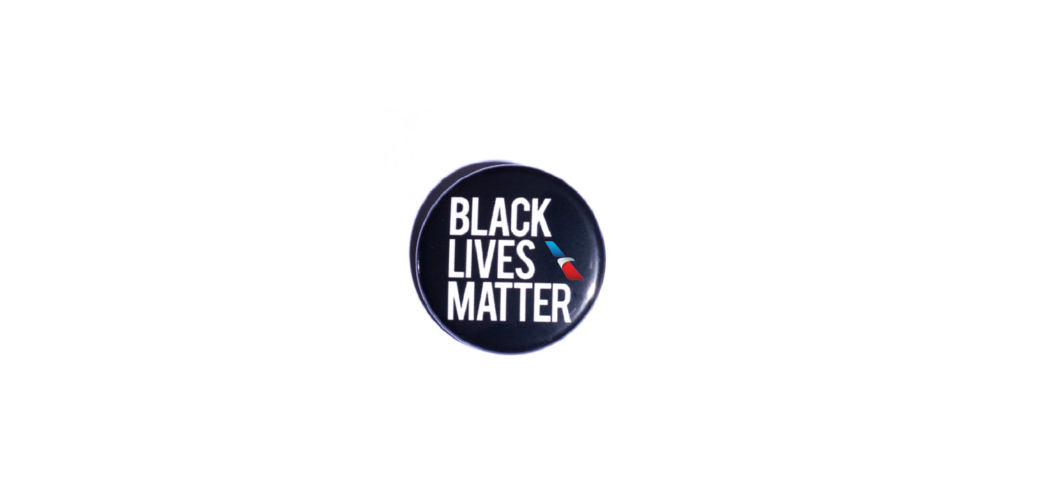 American Airlines BLM Pin