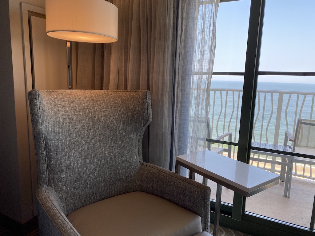 Hilton Virginia Beach Oceanfront chair