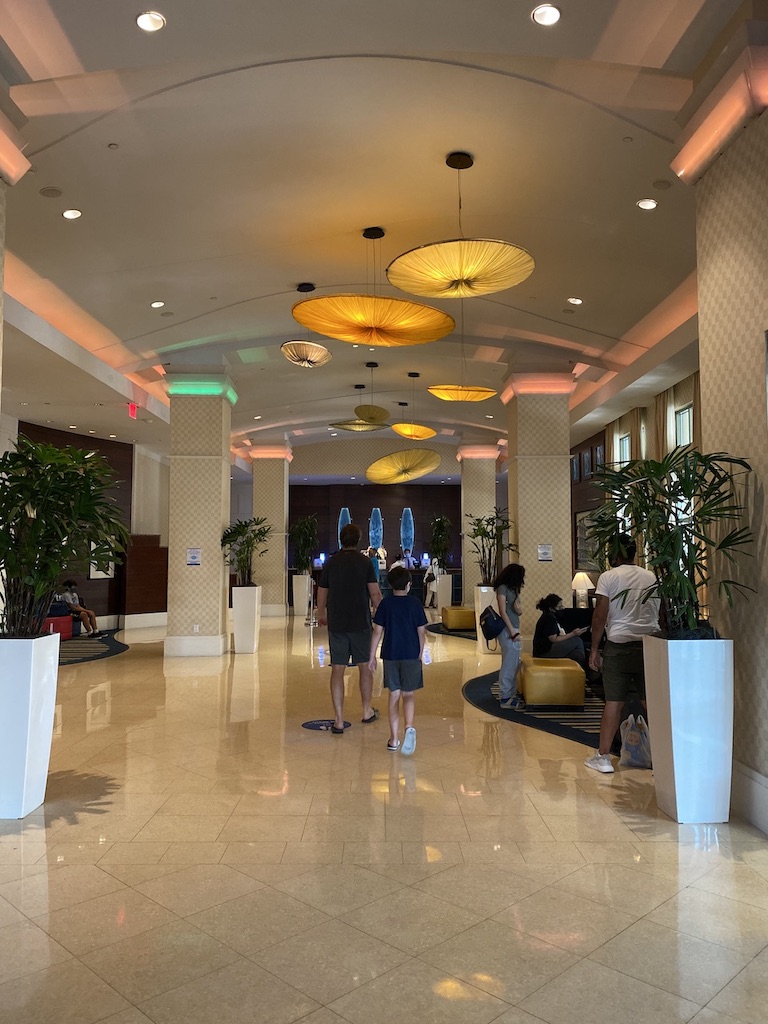 Hilton Virginia Beach Oceanfront lobby