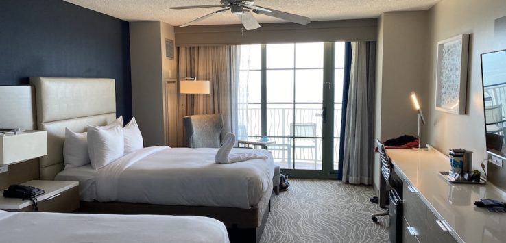 Hilton Virginia Beach Oceanfront standard guest room