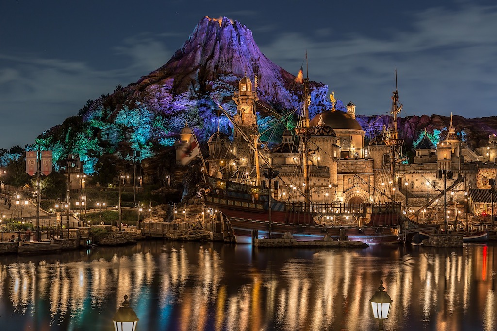 Disney Sea near Tokyo Japan