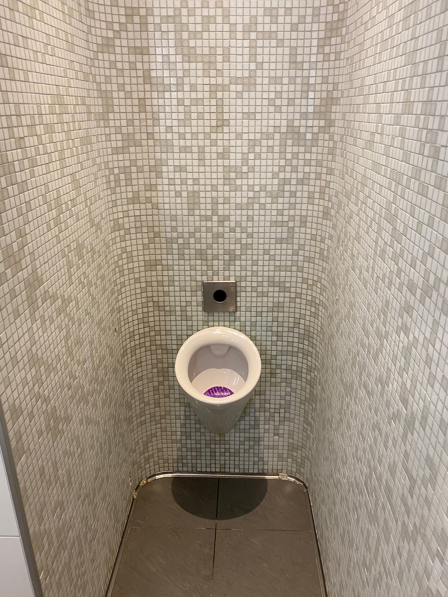 a toilet in a bathroom