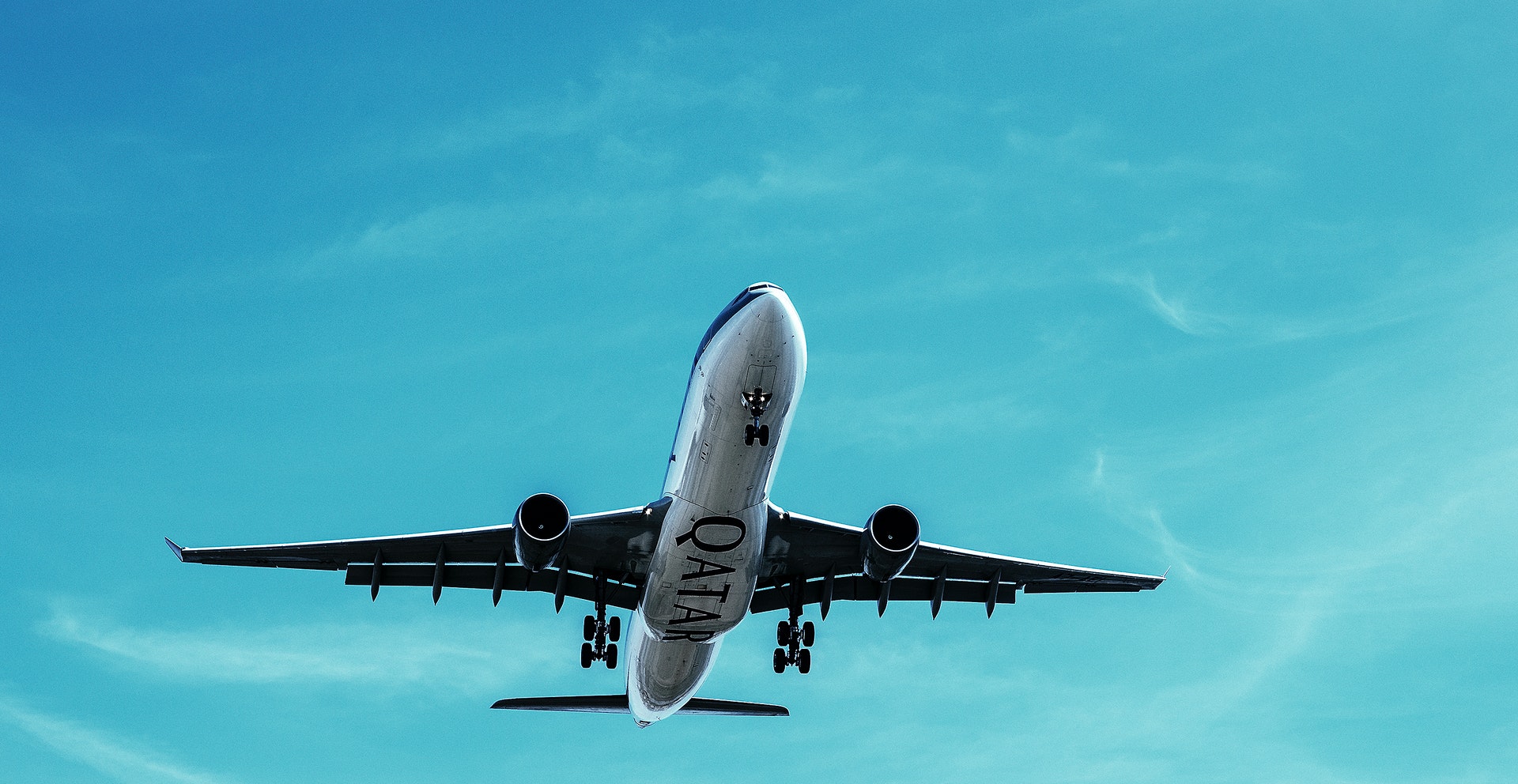 a plane flying in the sky