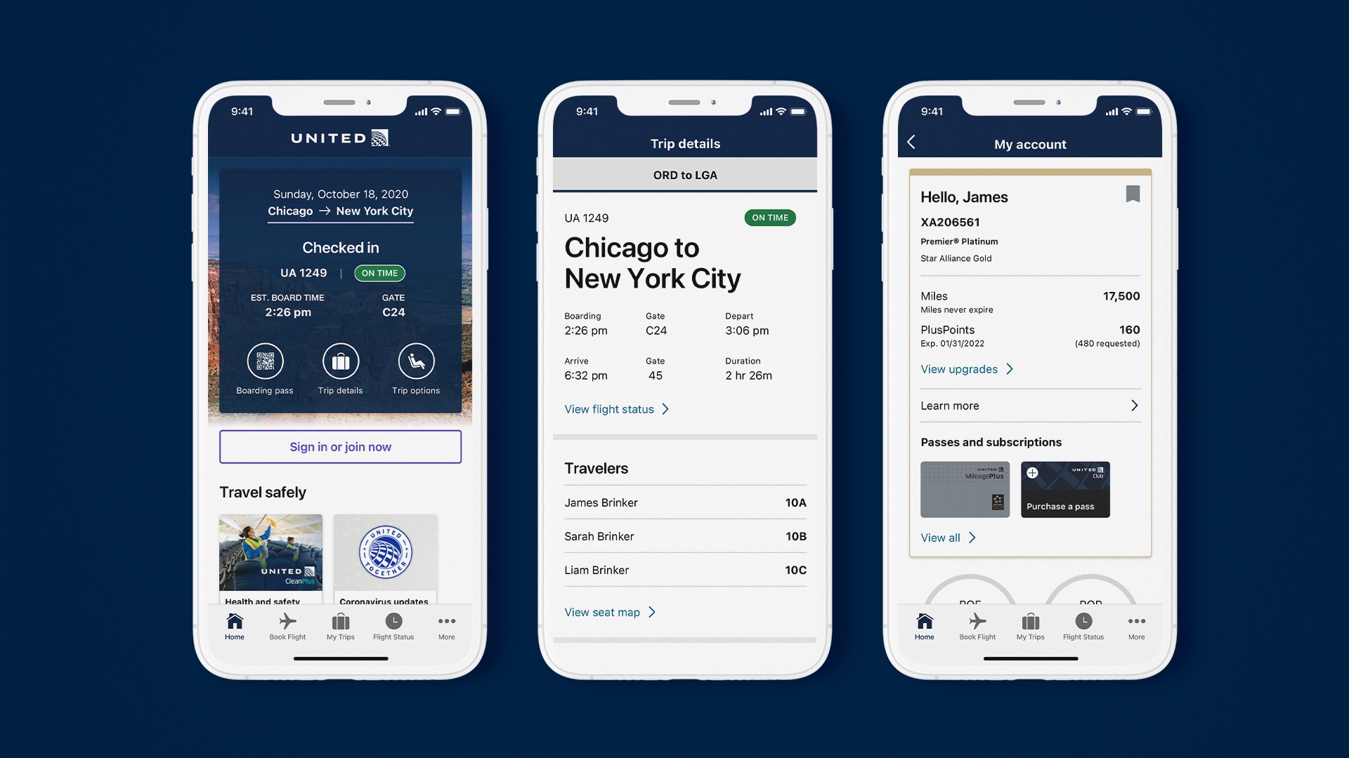 Test Driving The Latest Version Of The United App - Live and Let's Fly
