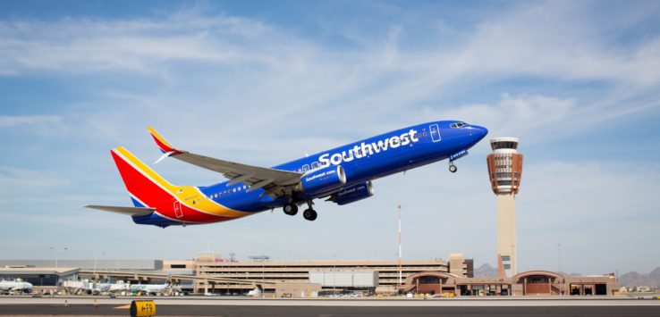 Google Search Matrix shows Southwest's schedule