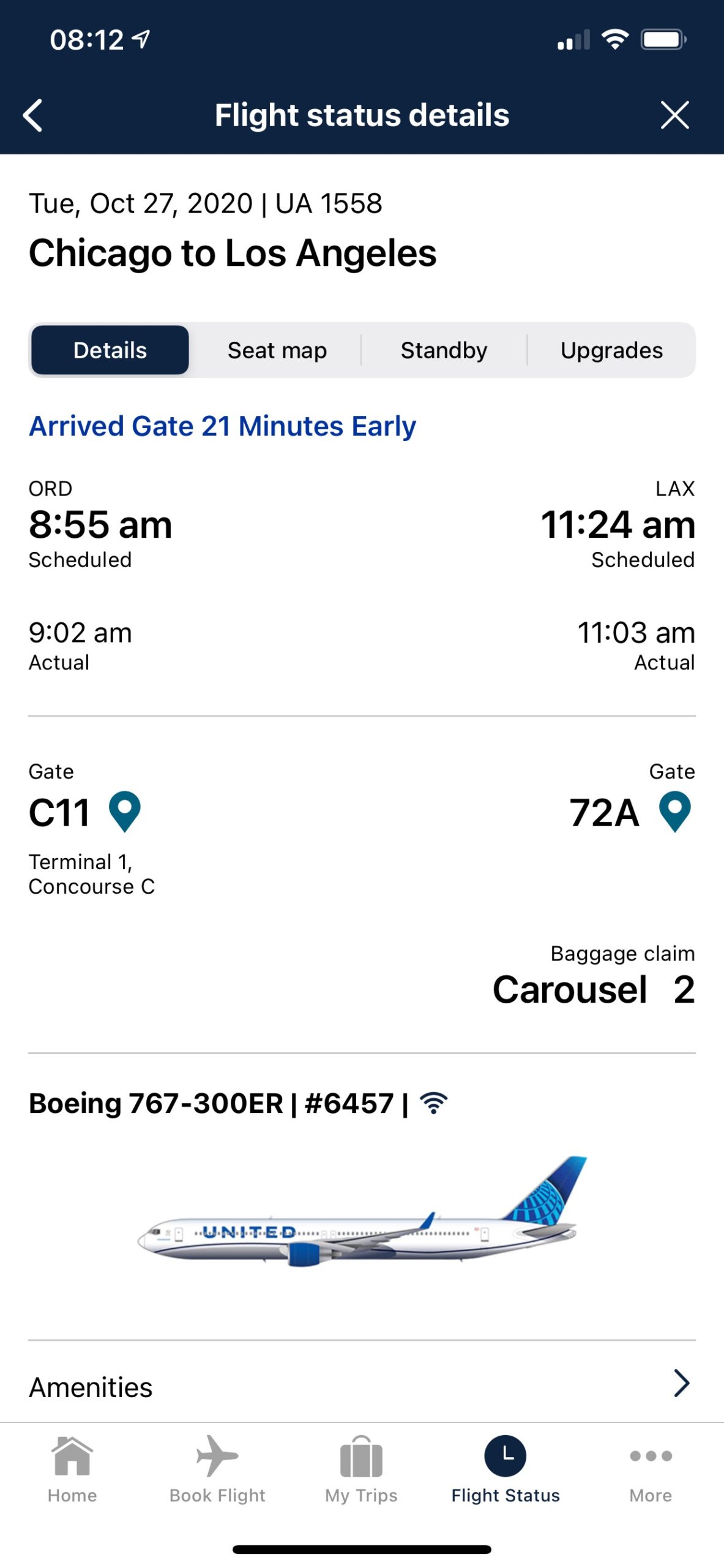 cannot press buttons on united airline app with android to confirm passport