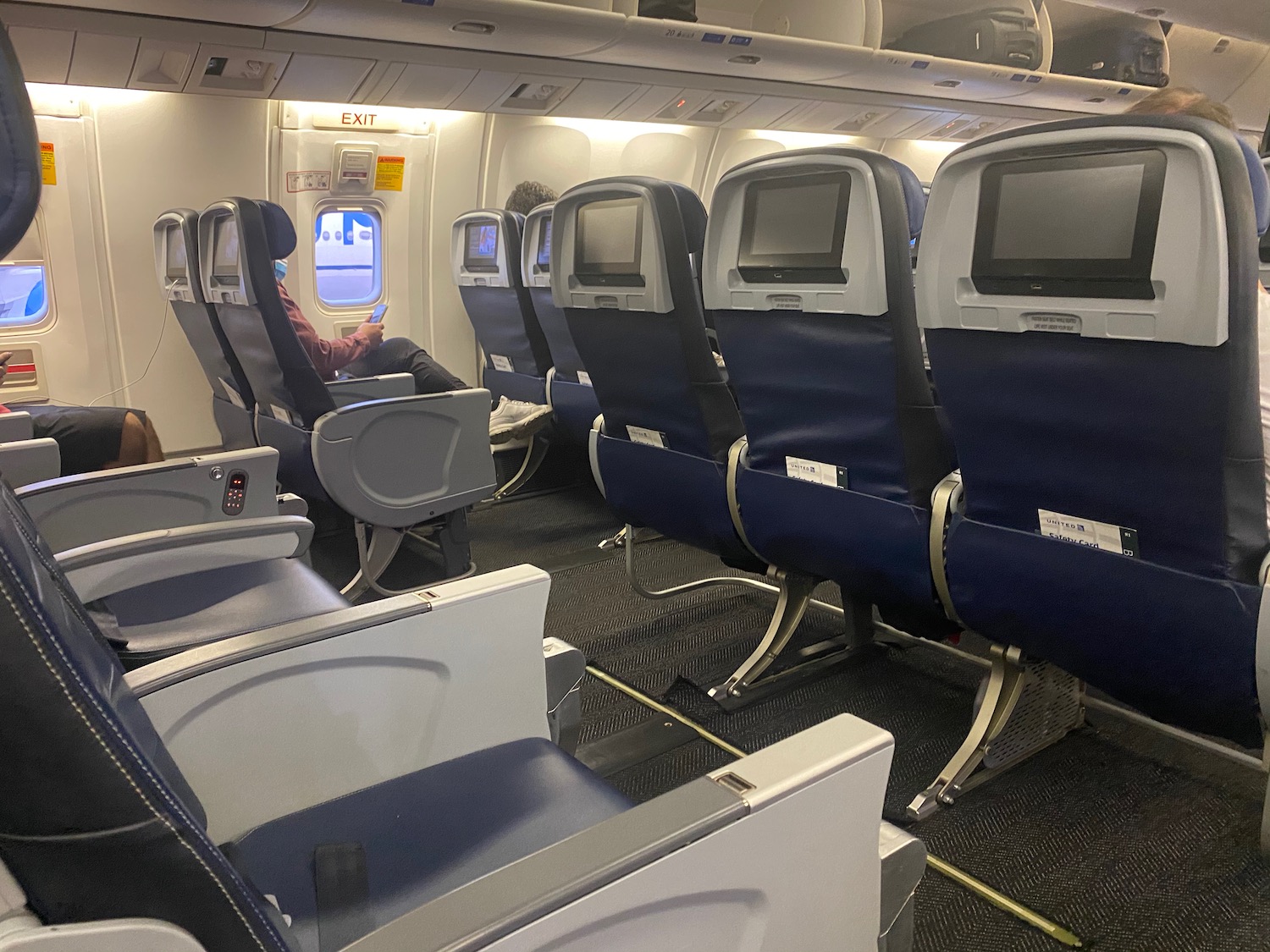 United Boeing 767 Business Class Seats