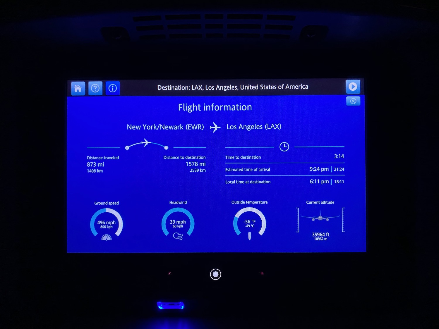 a screen with text and numbers on it