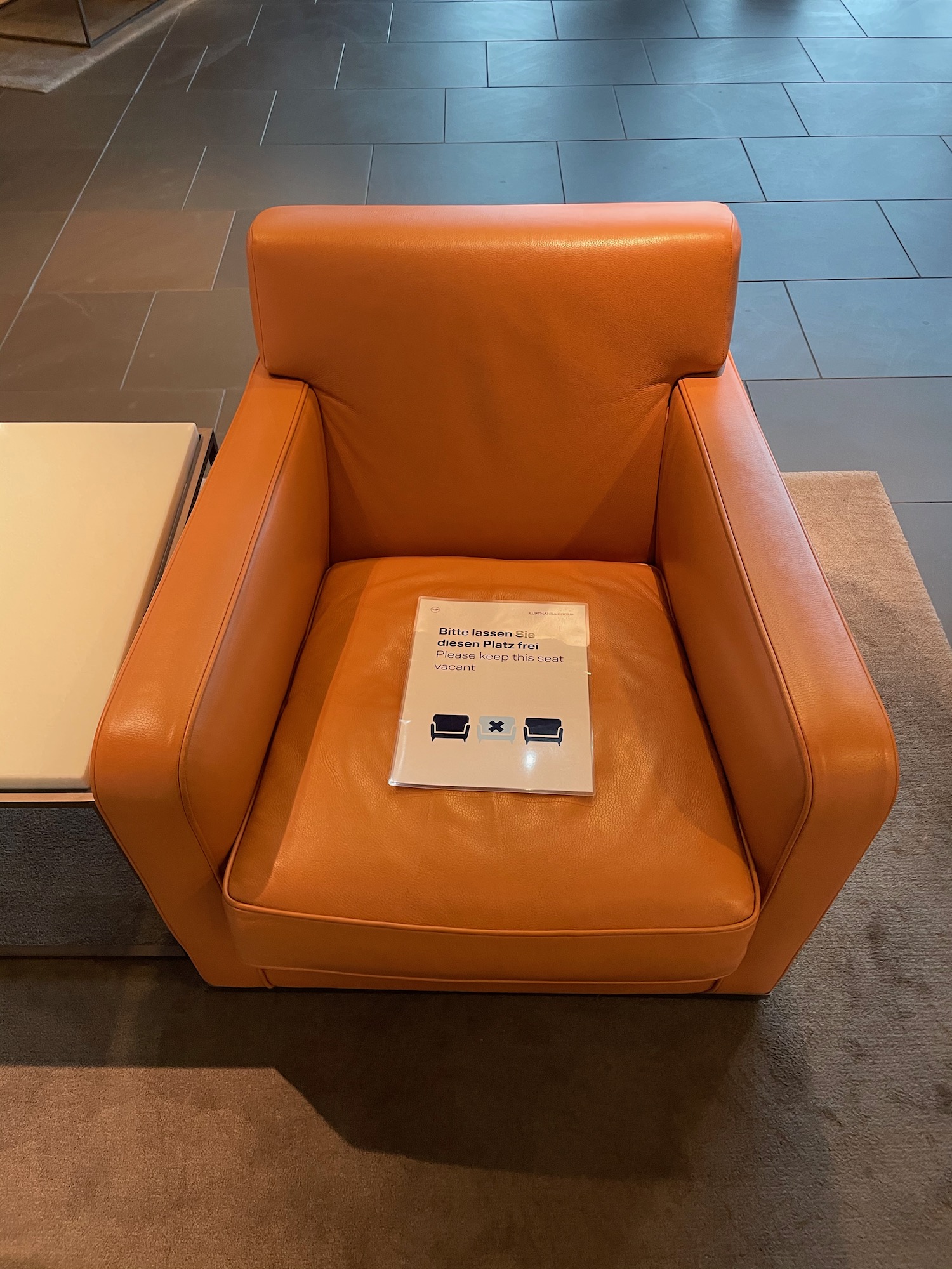 a chair with a book on it