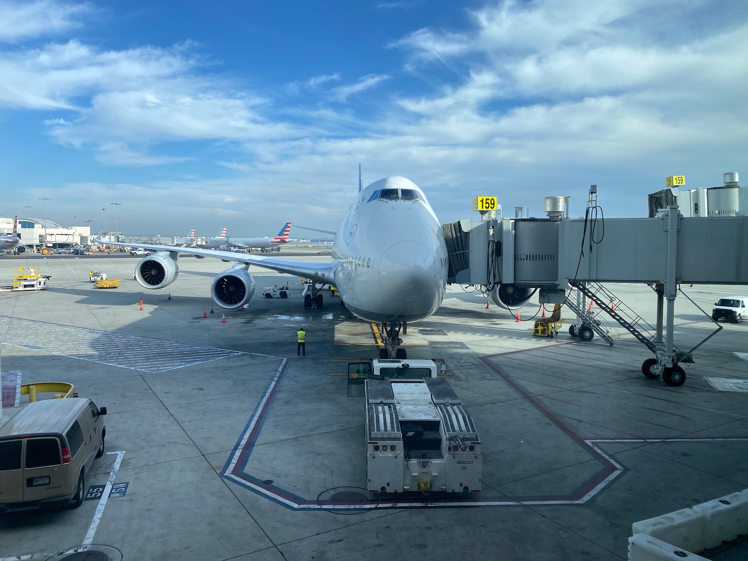 an airplane on the tarmac