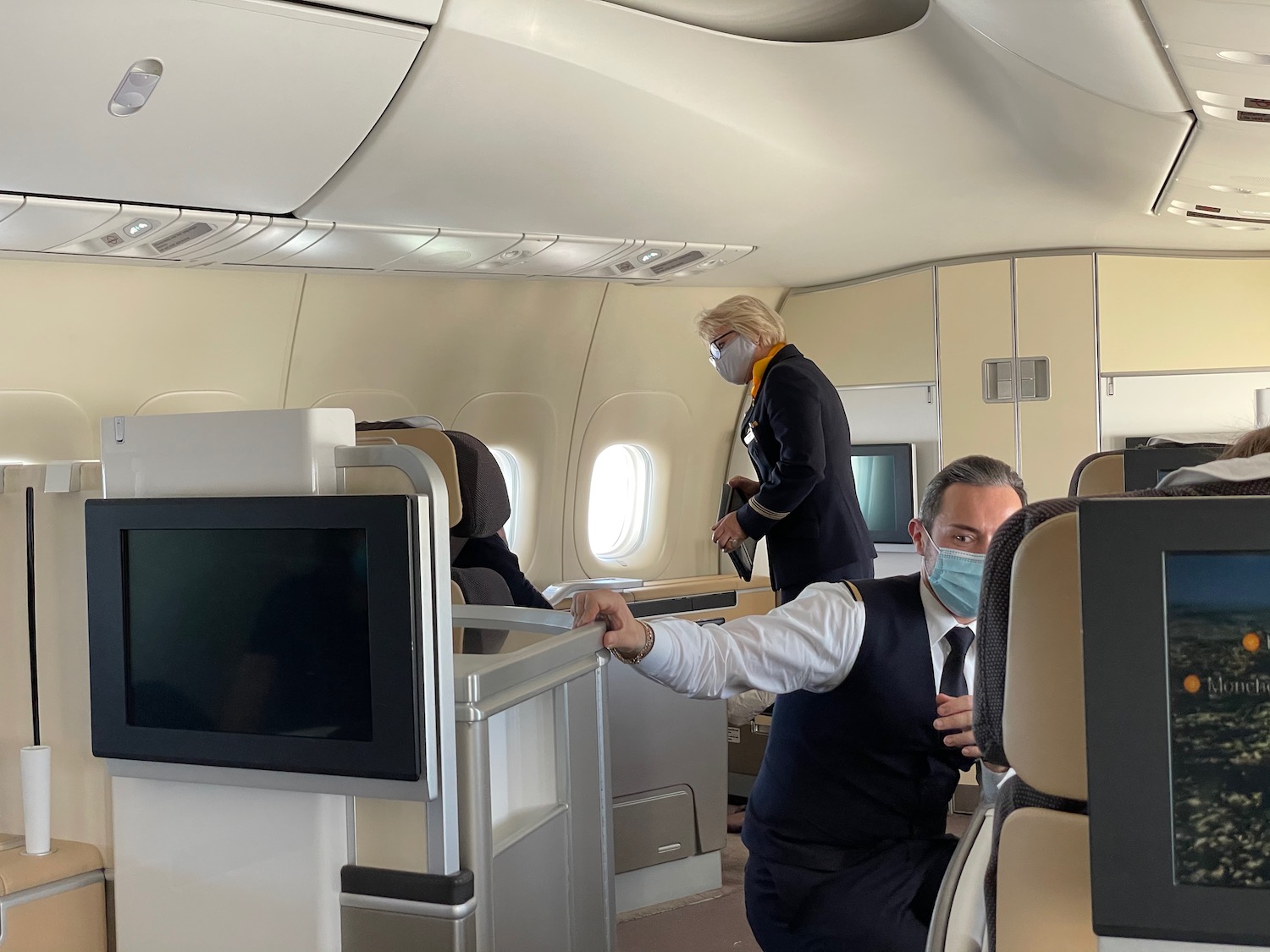 Lufthansa First Class Pandemic Review