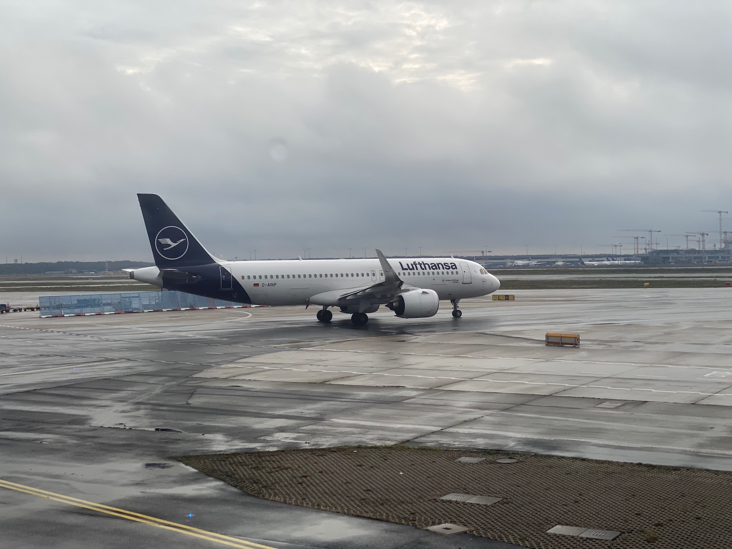 an airplane on a runway