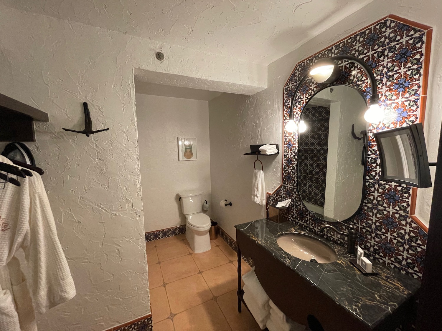 a bathroom with a sink and a toilet